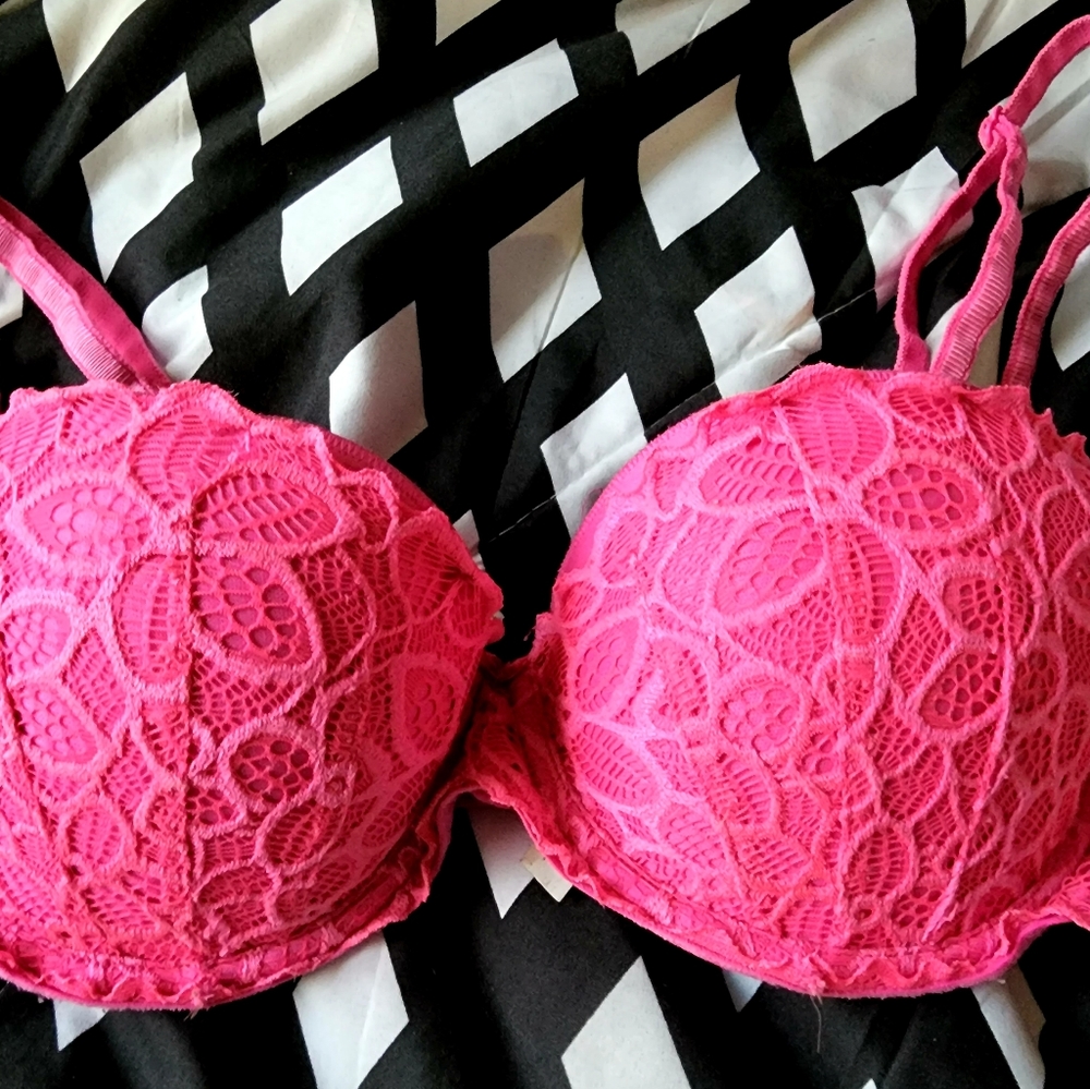 Victoria's Secret PINK Date PushUp Bra 34 C